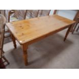 Pine dining table