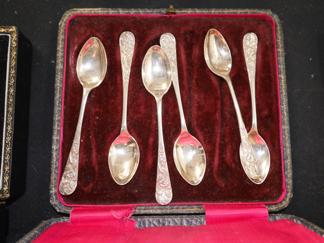 Silver tea spoons