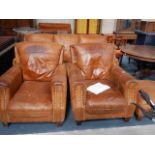 3 piece leather suite and foot stool