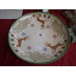 Reindeer wall plate