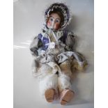 Large 66cm Porcelaine doll