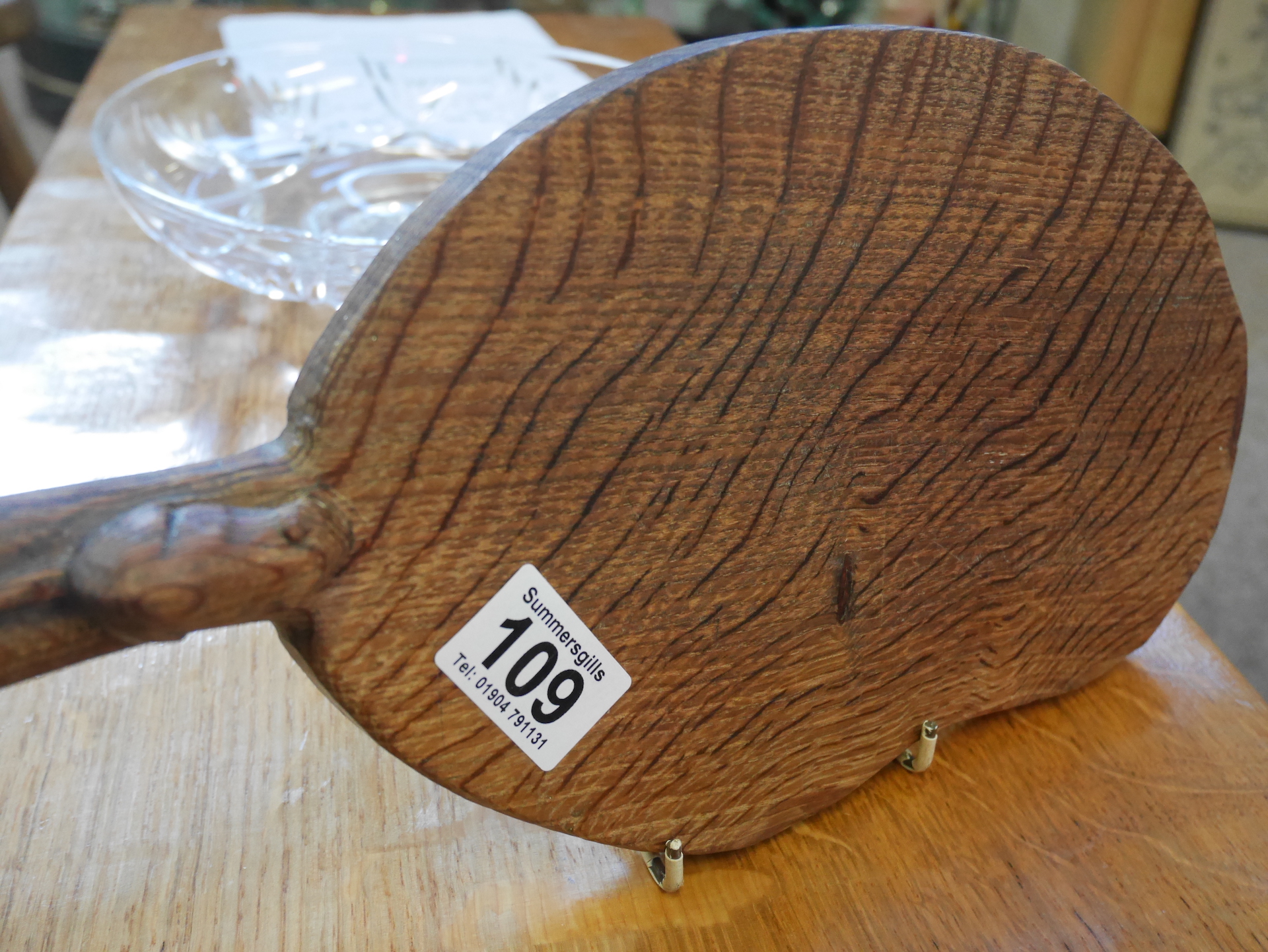 Mouseman cheeseboard