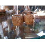 Mouseman napkin rings