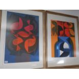2 x 1967 prints by Peter Green