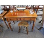 Victorian mahogany side table