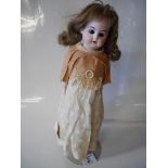 Ernst Heubach porcelain doll 38cm