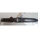 WW2 Nazi paratroopers boot knife