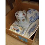 Box of Linen and Cheese Dishes