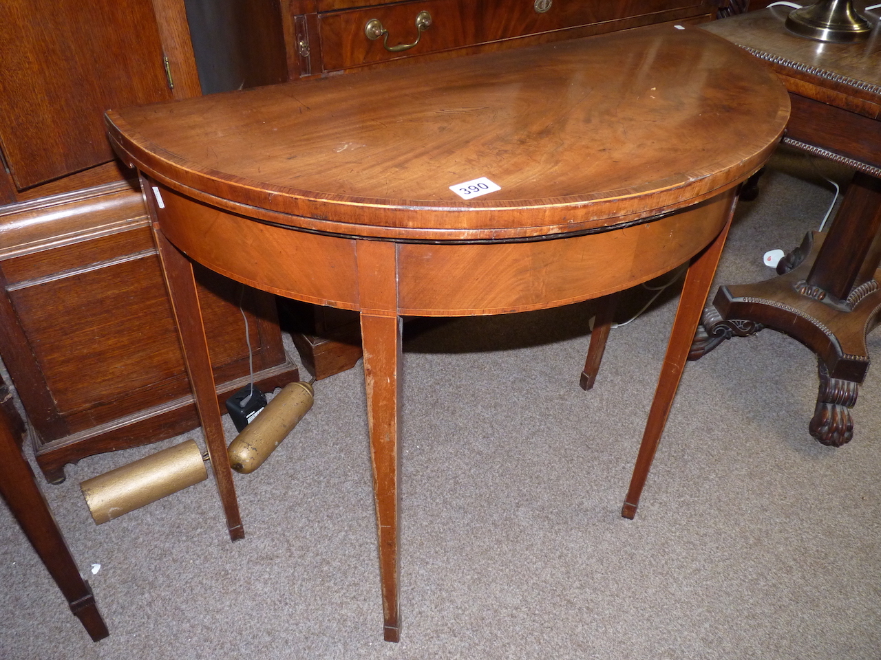 Antique games table