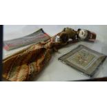 Oriental puppet and silks
