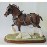Border Fine Arts "The Champion Shire" Horse