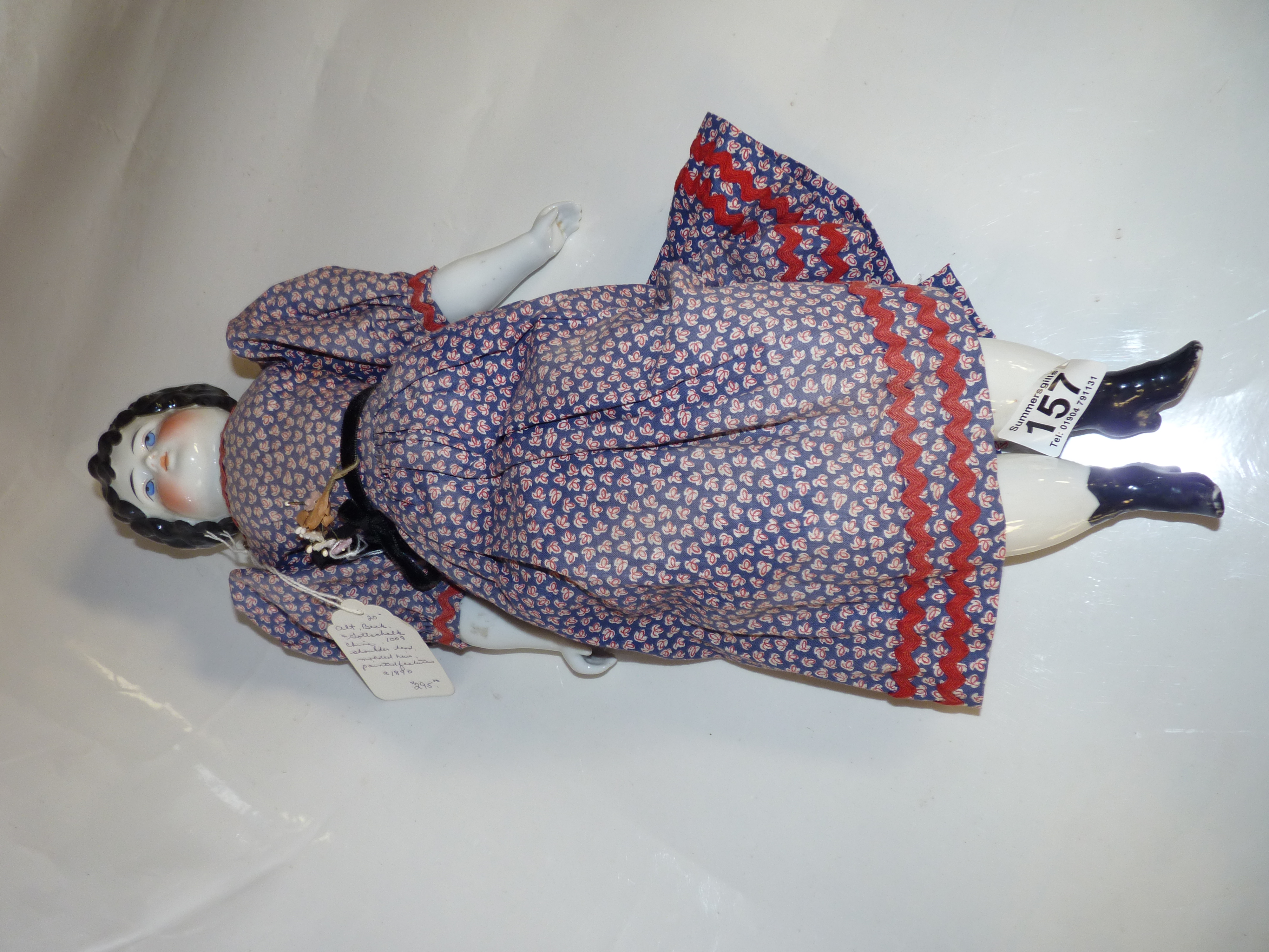 A 1890 china doll Alt Beck and Gottschalk 50cm ( ex. condition )