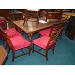 10 Mahogany antique dining chairs
