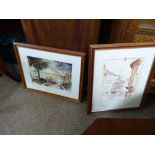 Pair prints by Terry Donelly
