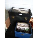 2 Cases of 80's LPs & 7"