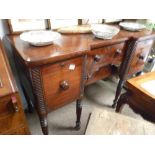 Antique mahogany sideboard