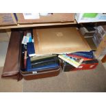 2 boxes of books incl maps