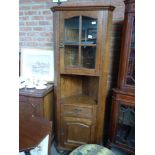 Oak Corner cupboard