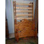 Repro. Pine single bed