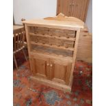 Pine Wine Cupboard