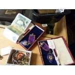 Medals, coins etc