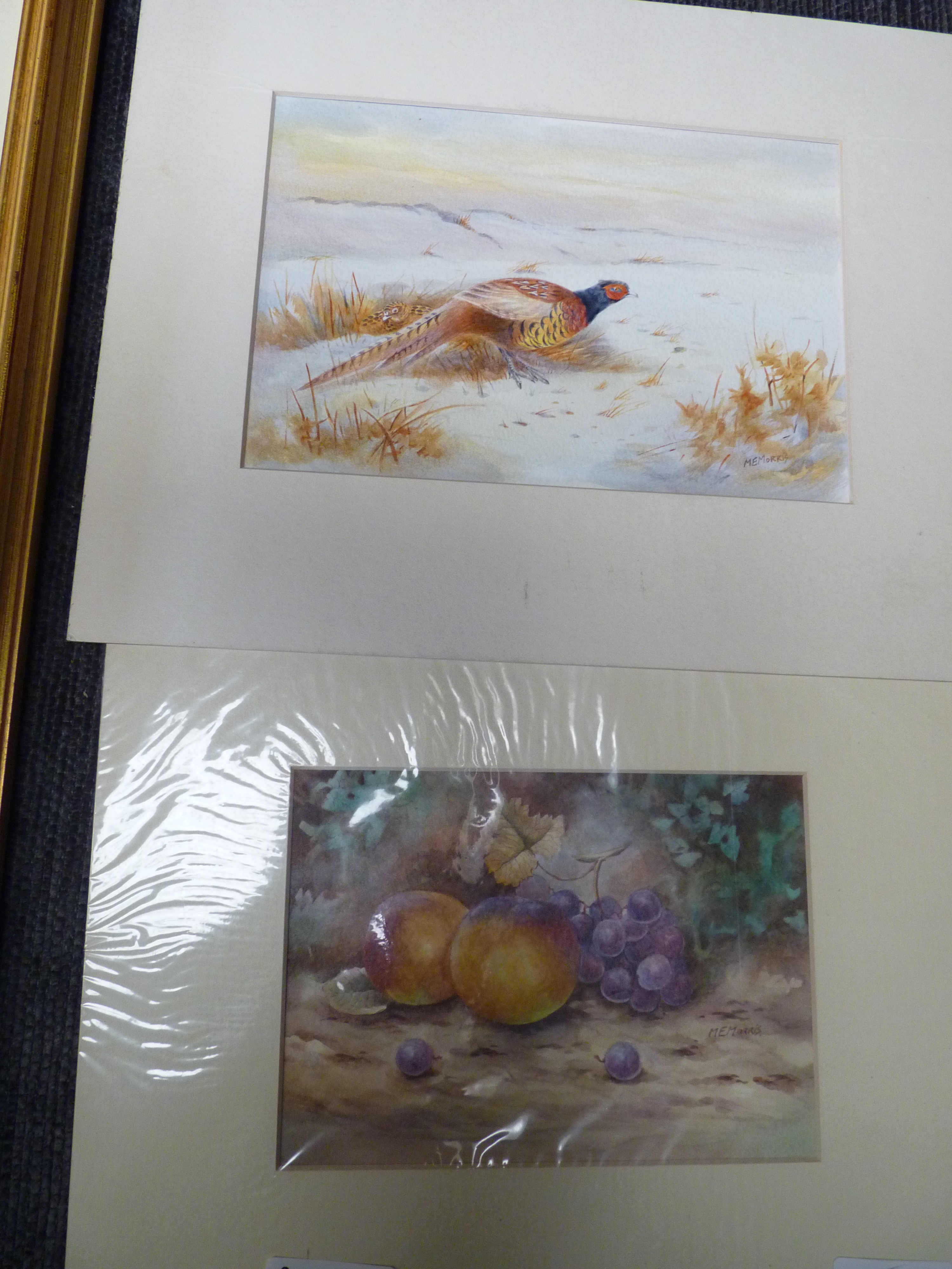 Pair of Michael Morris watercolours