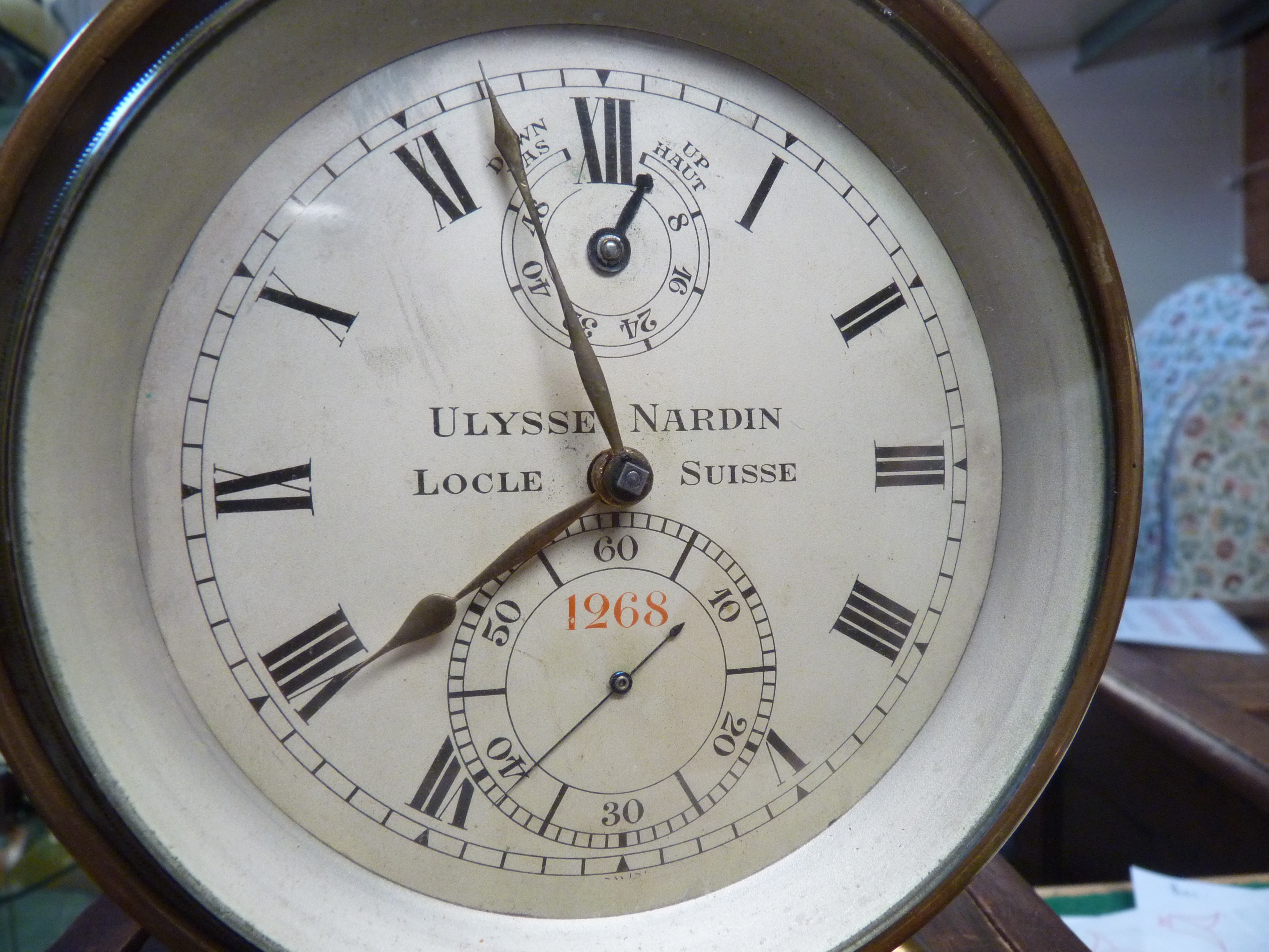 Ulysse Nardin Locle Swiss clock - Image 2 of 6