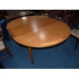 Teak dining table