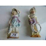 Pair of Victorian figures