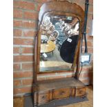 Antique Walnut mirror