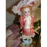 A German porcelain doll ( 30cm )