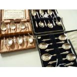 3 x boxes Silver spoons