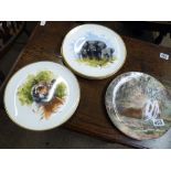 4 x David Shepherd plates + 1