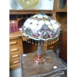 Tiffany style lamp