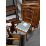 Edwardian Inlaid chair