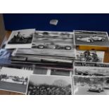 Collection of motorcycling and motor racing photographs