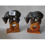 Pair of USSR figures