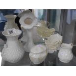 5 x Belleek items