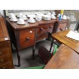 Antique mahogany sideboard