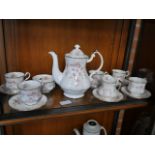 Paragon Victoriana Rose Coffee Set