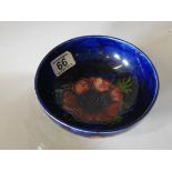 Moorcroft Anemone bowl 16cm