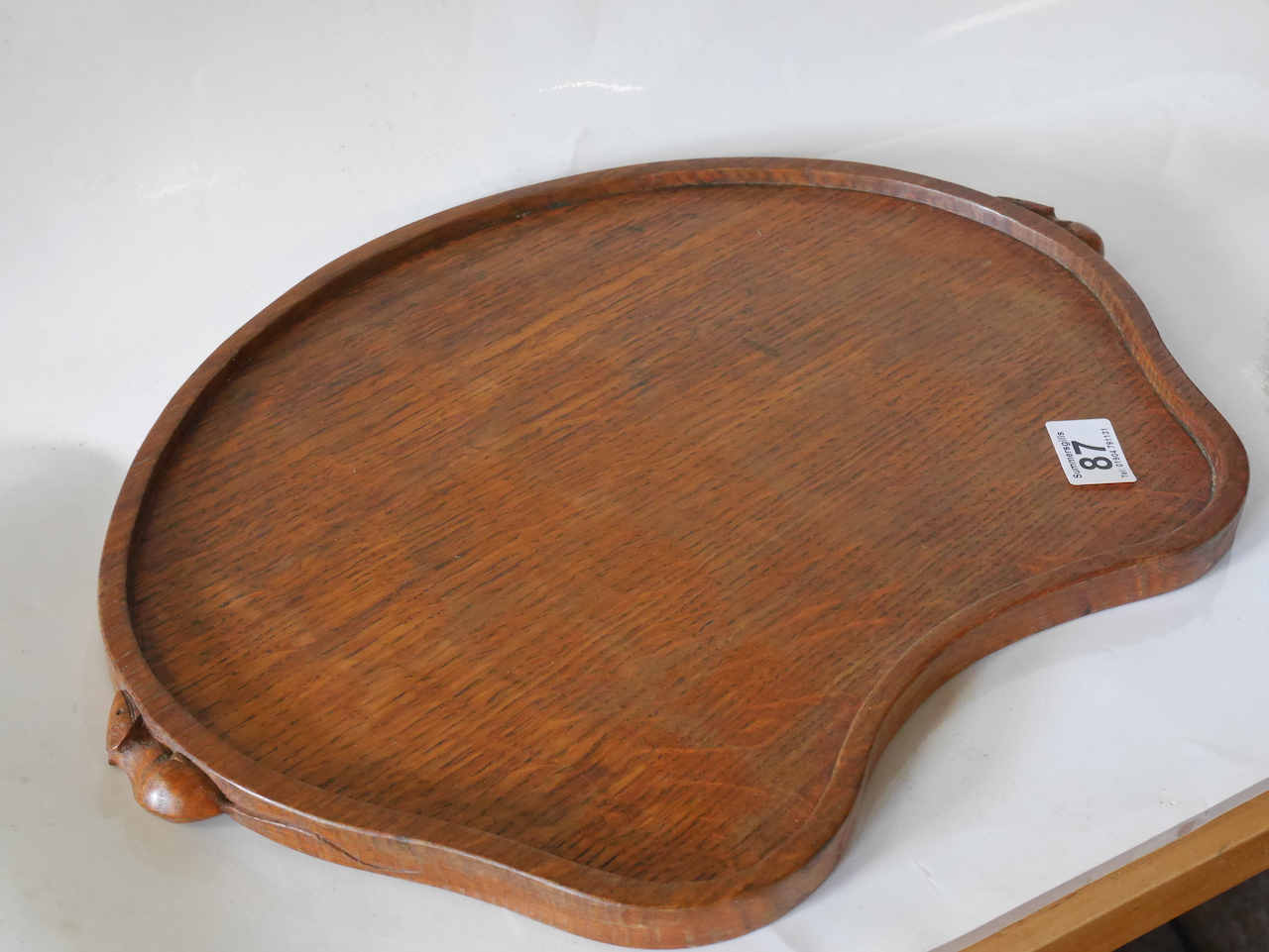 Mouseman tray with two mice