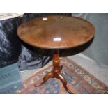 Antique mahogany tripod table