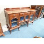 Edwardian mahogany sideboard