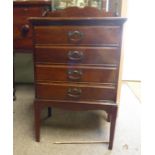 Edwardian music cabinet