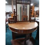 Victorian mahogany dressing table