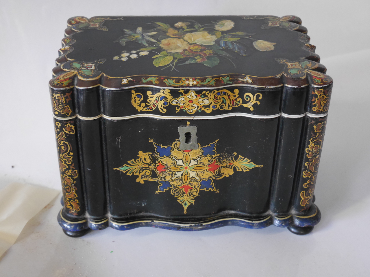 Victorian tea box