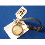 1883 Birmingham Silver CE Williams pocket watch