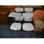 Retro chairs and stool