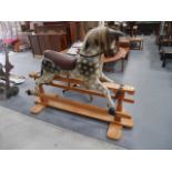 Large rocking horse